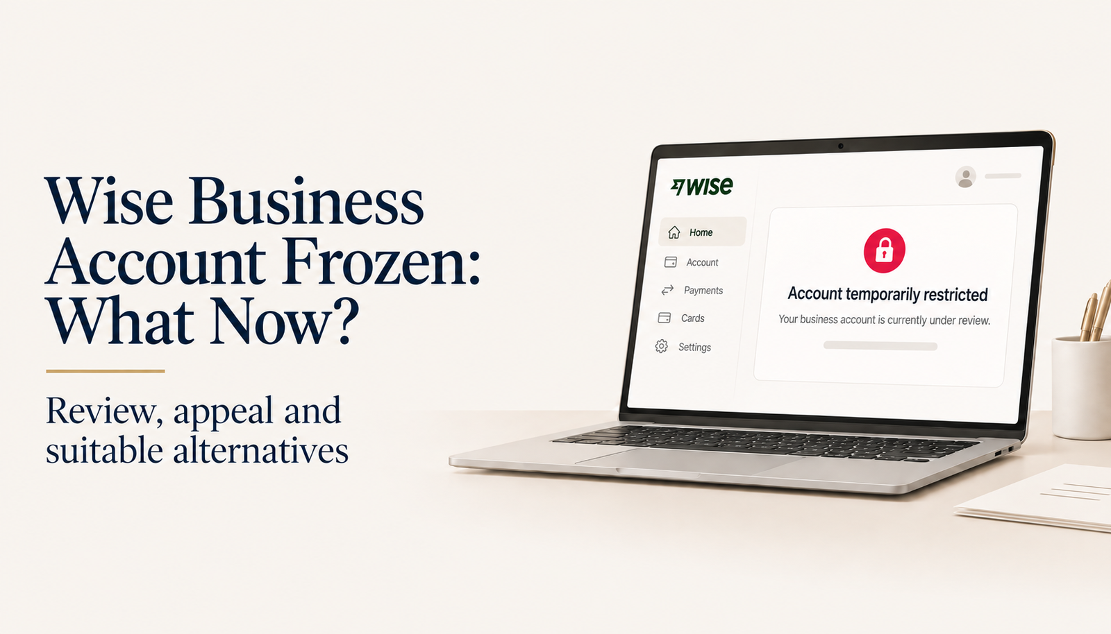 Wise Business Account Suspended: What to Do Next